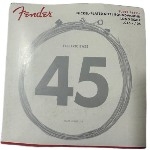 Encordoamento Fender Nickel-Plated Steel Roundwound .045 - .105